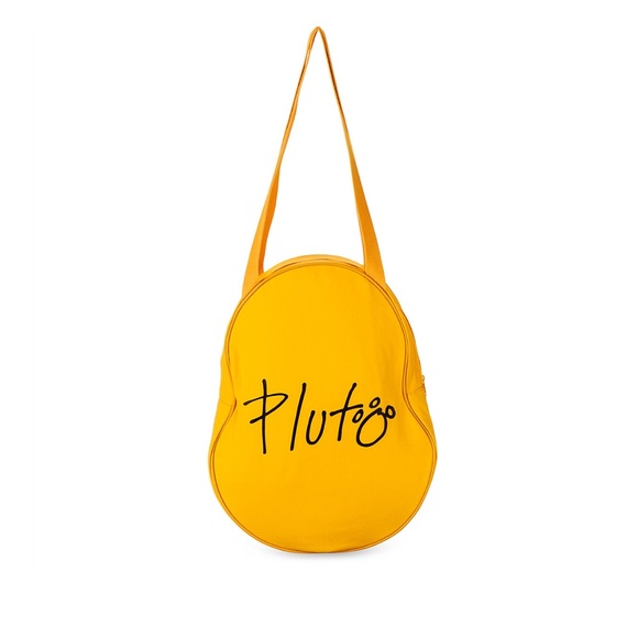 Pluto, big face canvas tote. - Picture 2 of 5